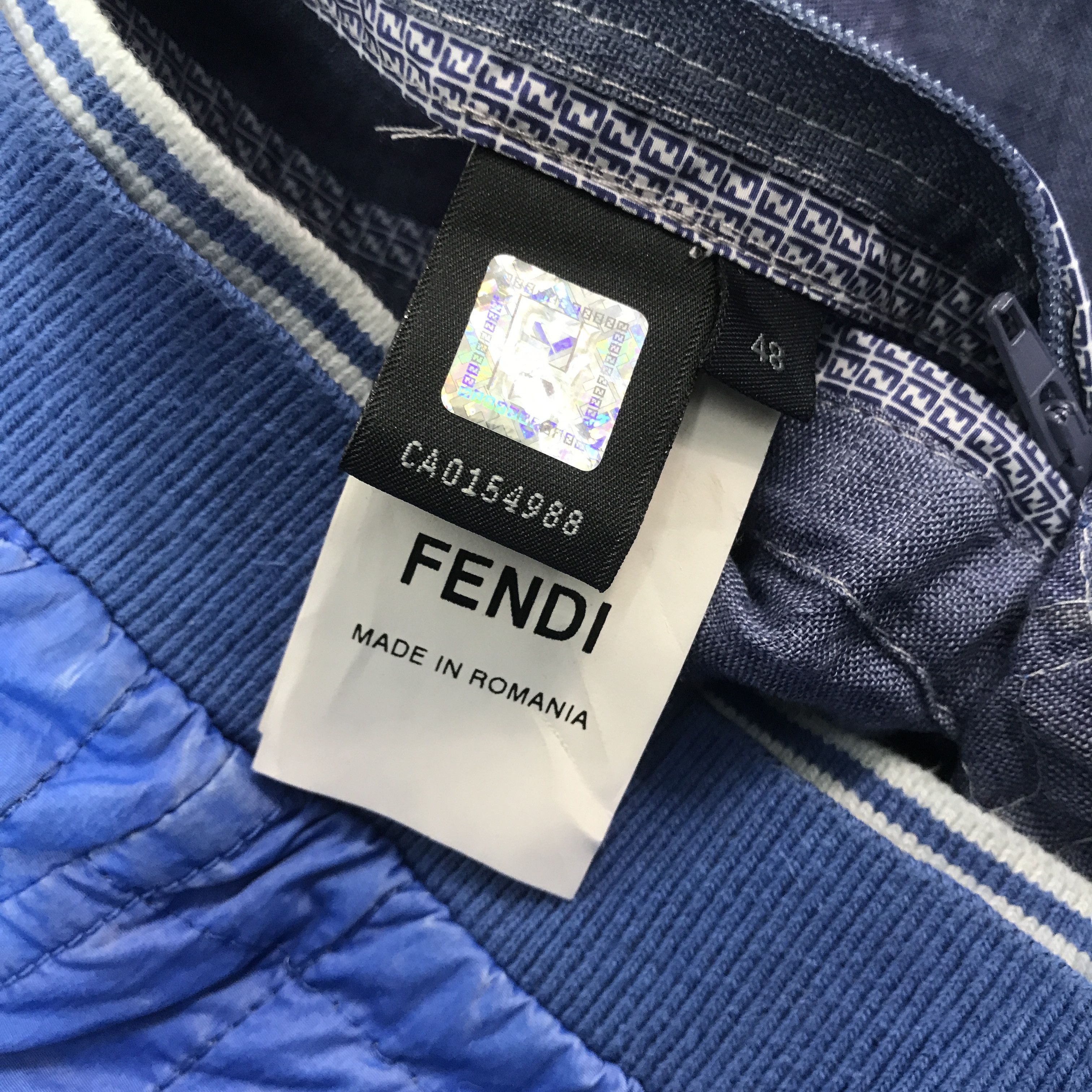 Fendi Fendi Blue Light Jacket Size US M / EU 48-50 / 2 - 11 Thumbnail