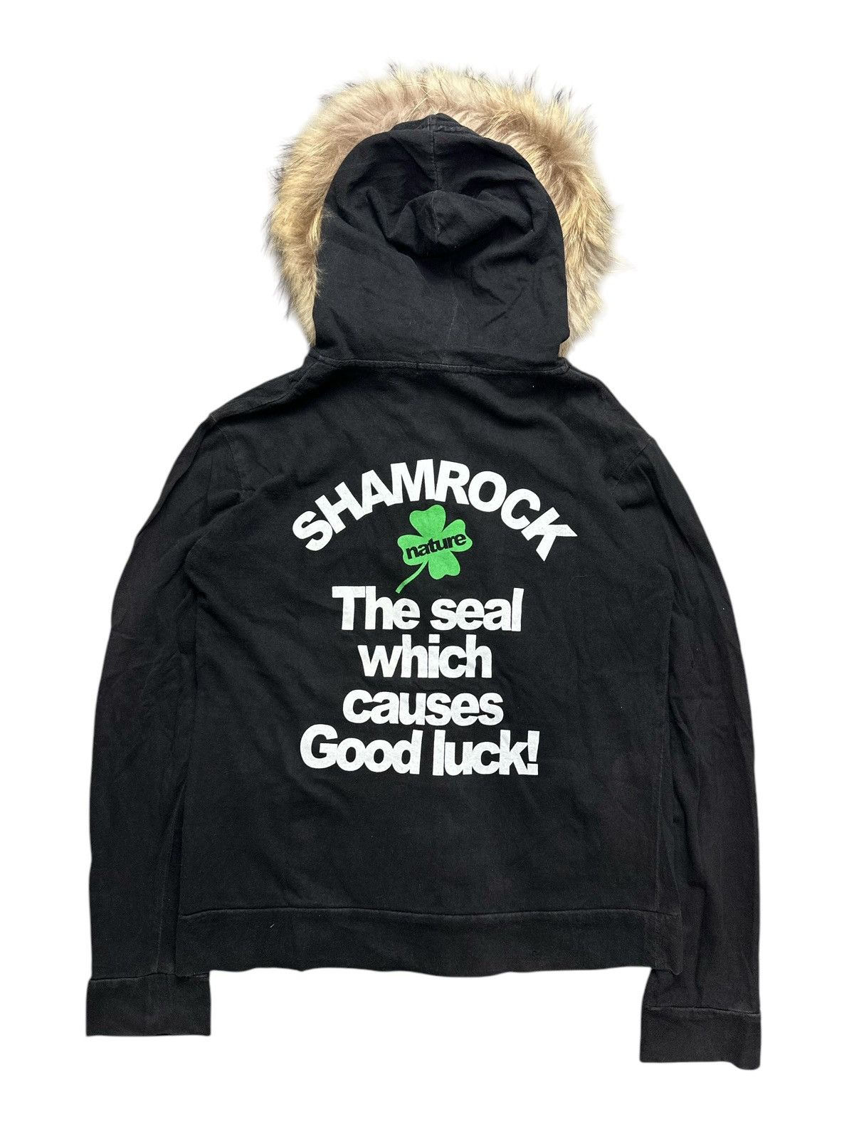 Beauty Beast RAVISHING VIRGIN SHAMROCK Zip Fur Hoodie IFSIX LGB STYLE Size US S / EU 44-46 / 1 - 1 Thumbnail