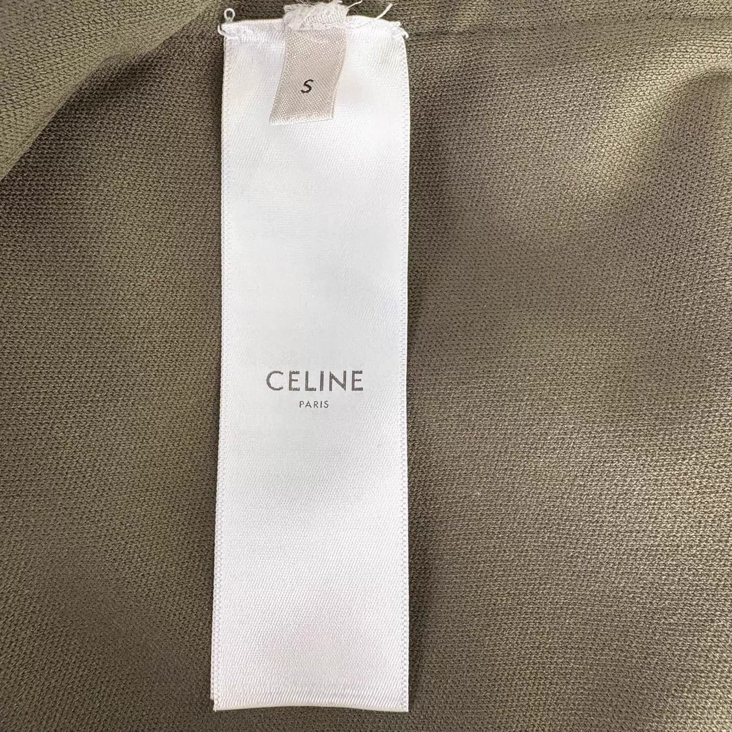 Celine CELINE colorblock strip straight men's green S pants Size US 30 / EU 46 - 4 Thumbnail