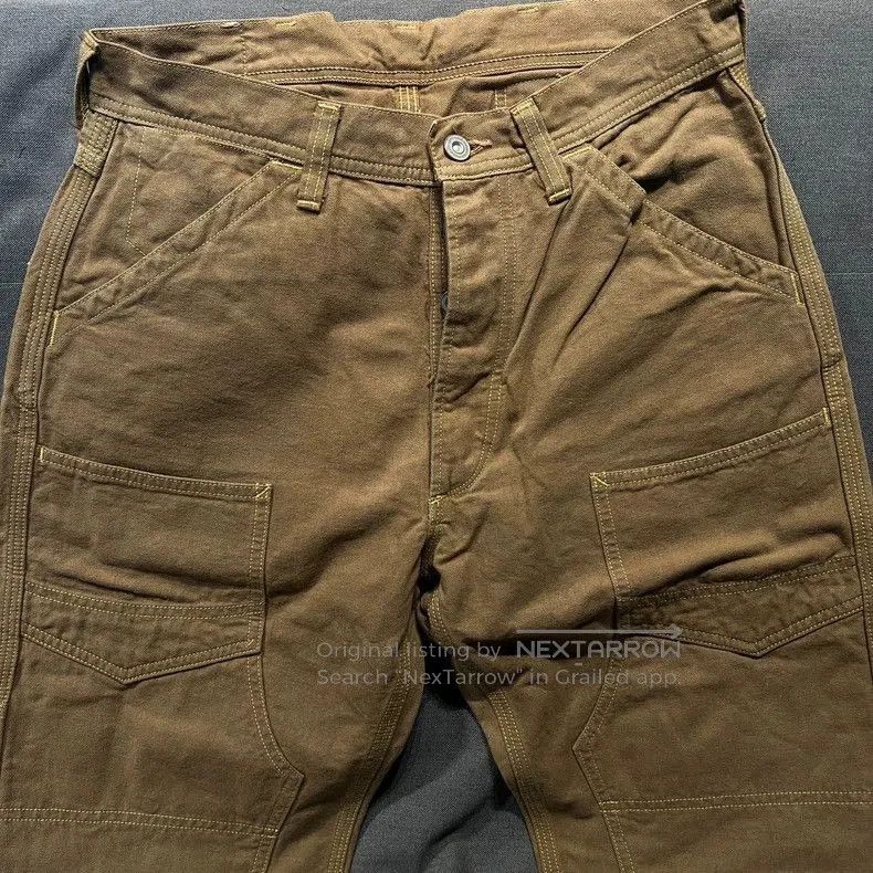 Freewheelers Freewheelers Bootleggers Brown Pants Size 30. Size US 38 / EU 54 - 3 Thumbnail