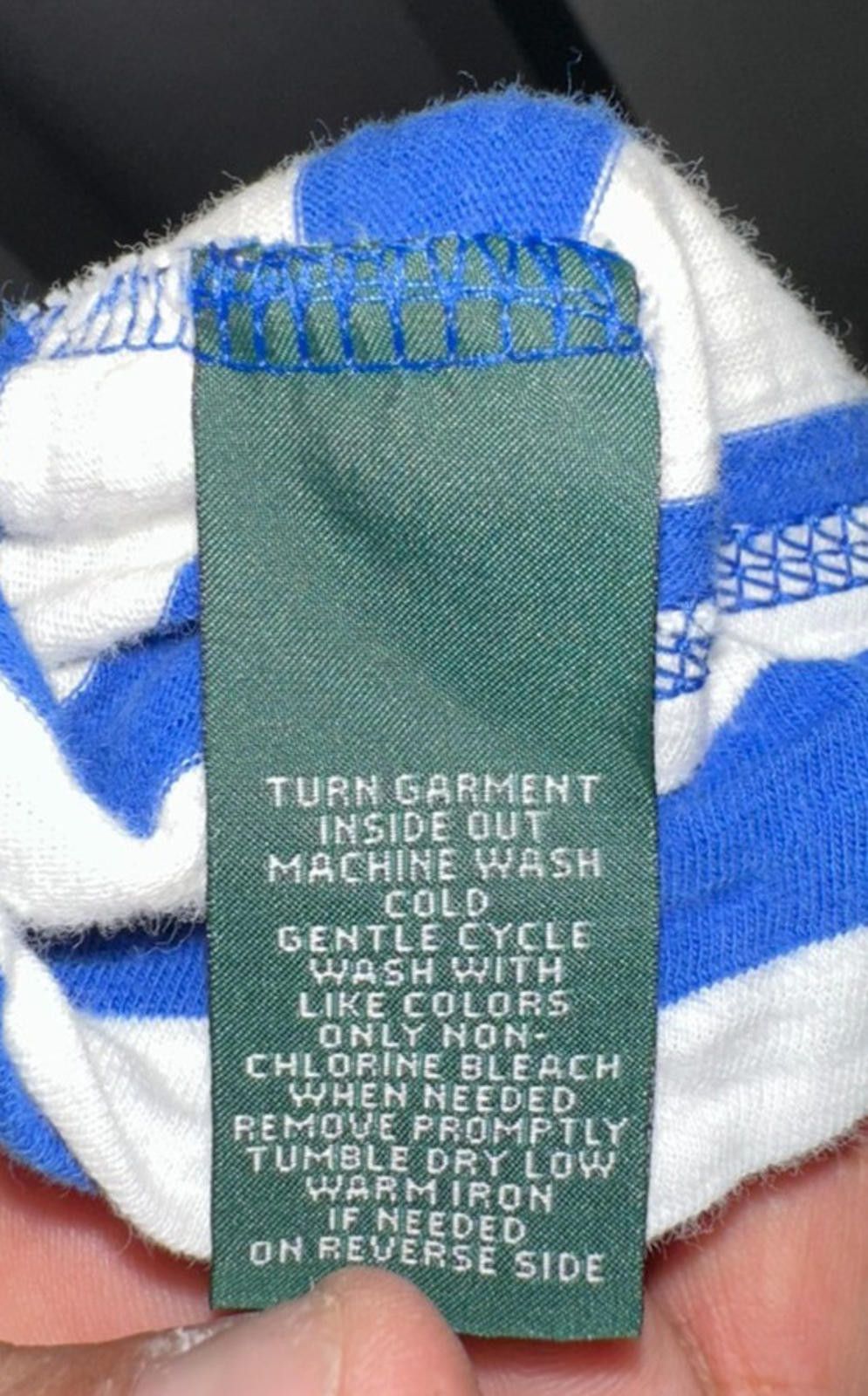 Lauren Ralph Lauren Lauren Jeans Co. by Ralph Lauren — blue/white zip-up Size S / US 4 / IT 40 - 7 Thumbnail