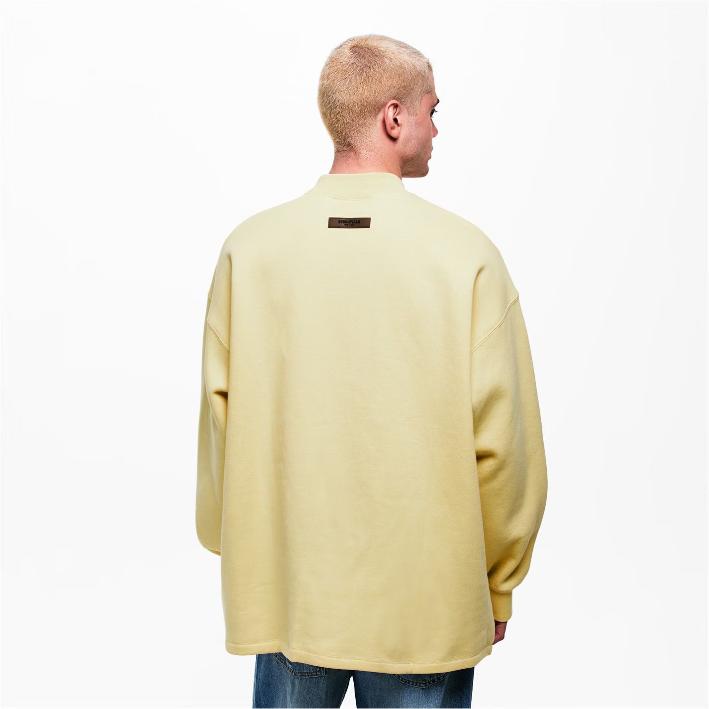 Fear of God o1g2r1mq0426 Crew Sweatshirt in Yellow Size US L / EU 52-54 / 3 - 4 Thumbnail
