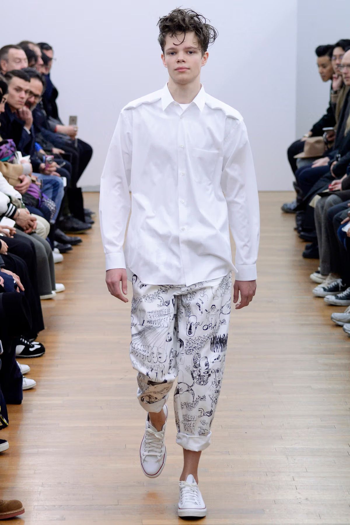 Comme des Garcons SHIRT CDG Shirt - FW16 Masaho Anotani Work Pants Size US 31 - 1 Thumbnail