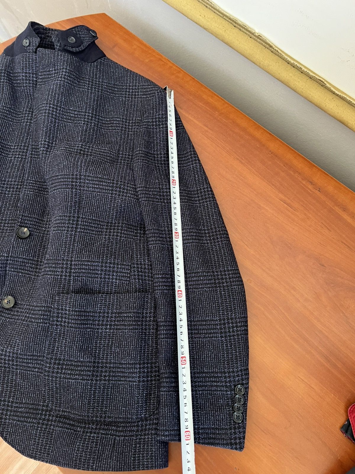 L.B.M. 1911 L.B.M 1911 TAILORED LIMITED WOOL BLAZER HYBRID COAT JACKET Size 50R - 18 Thumbnail