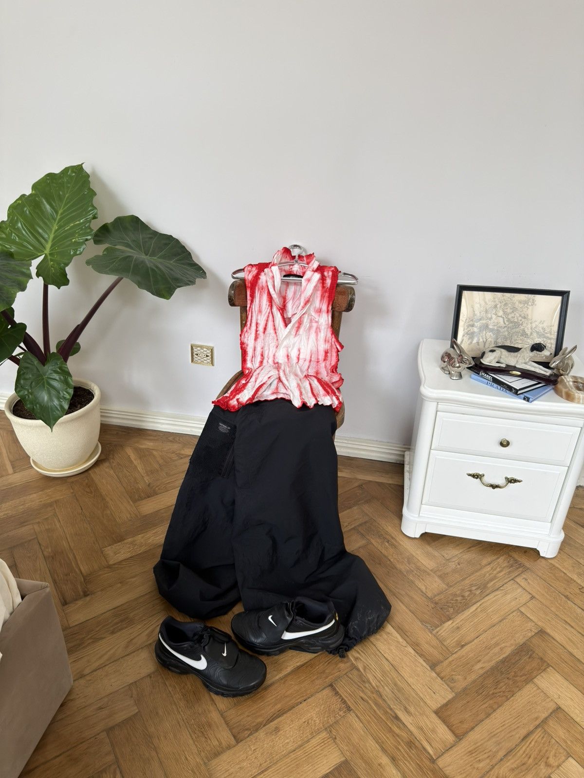 Issey miyake man archive blood vest