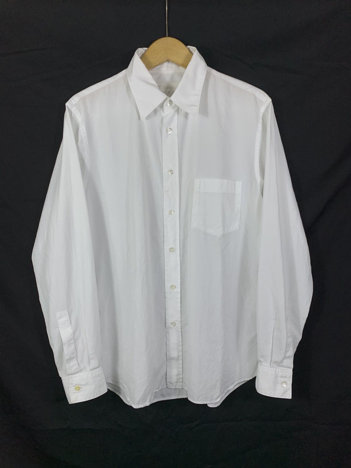 Yohji Yamamoto YOHJI YAMAMOTO y's for men White Shirt Size US L / EU 52-54 / 3 - 1 Thumbnail