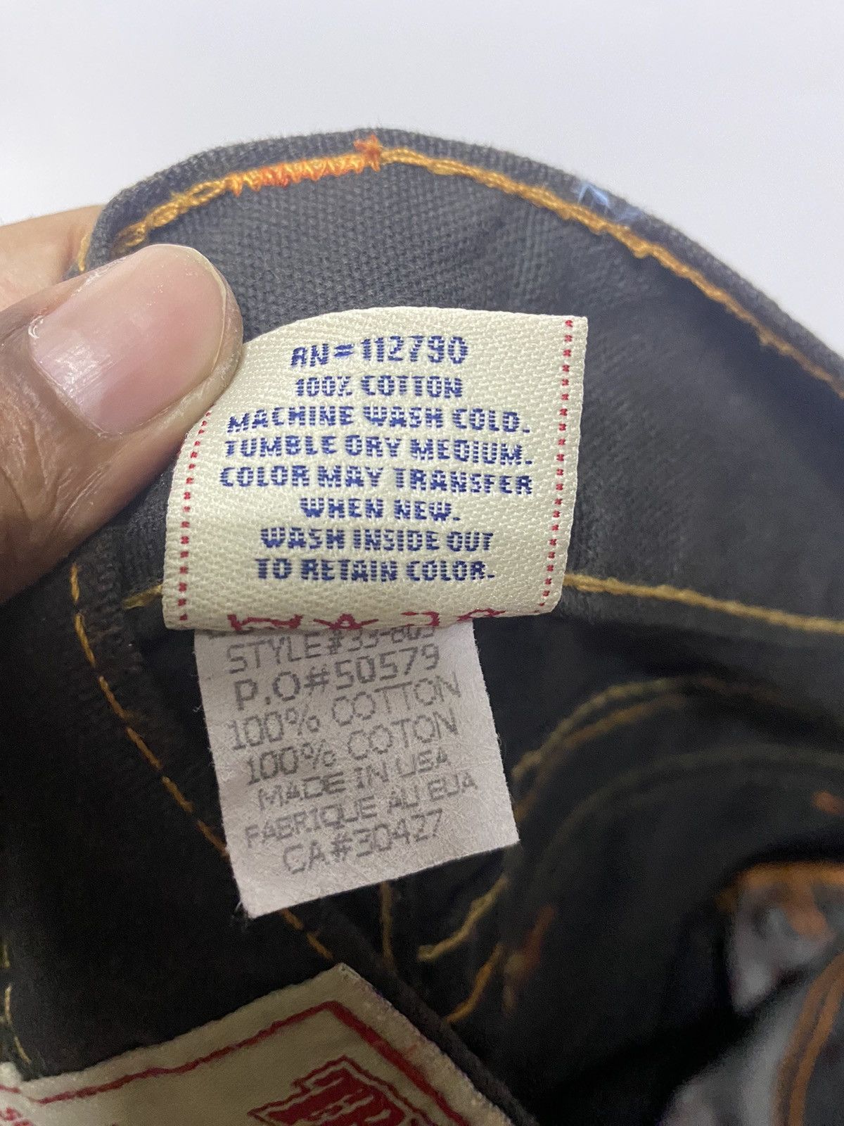 True Religion × Vintage True Religion Joey Denim Jeans Flare Bootcut Size 36" / US 14 / IT 50 - 14 Thumbnail
