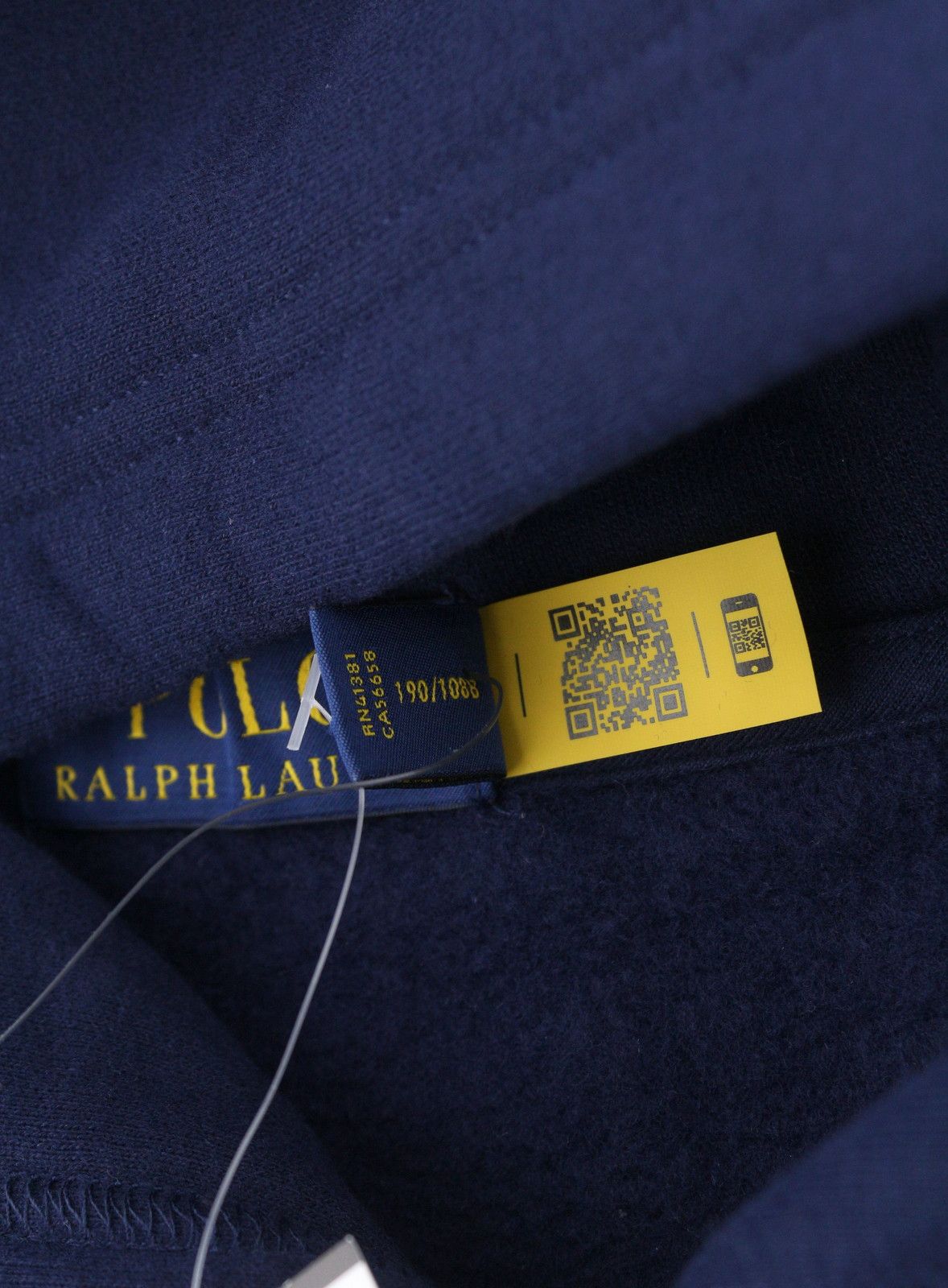 Ralph Lauren Dark Blue 2XL Hooded Pullover Hoodie 86956 Size US XXL / EU 58 / 5 - 9 Thumbnail