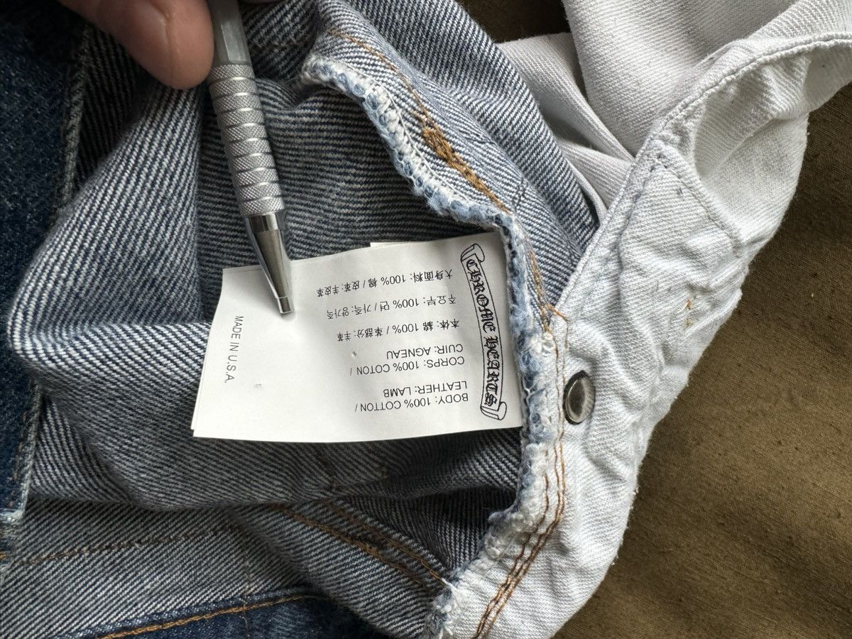 Chrome Hearts × Levi's Chrome Hearts Levi’s Cross Patch Denim Pants Size US 29 - 10 Thumbnail