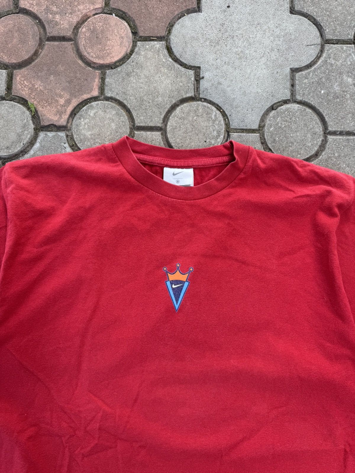 Nike Vintage Nike Center Logo USA Oversized Tee Y2K USA Size US M / EU 48-50 / 2 - 3 Thumbnail