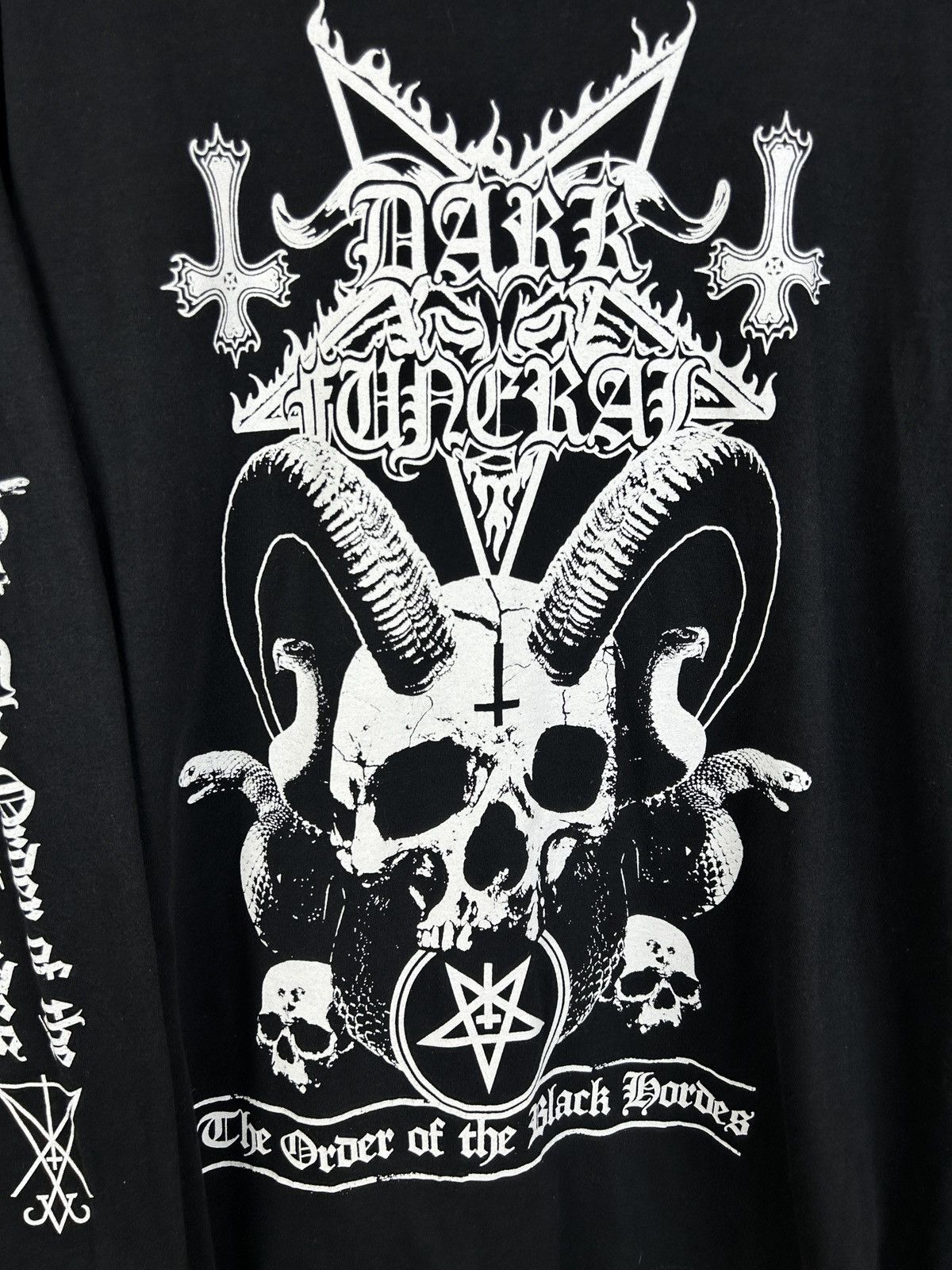 Band Tees Dark Funeral Order Of The Black Horde Razamataz Long Sleeve Size US L / EU 52-54 / 3 - 2 Thumbnail