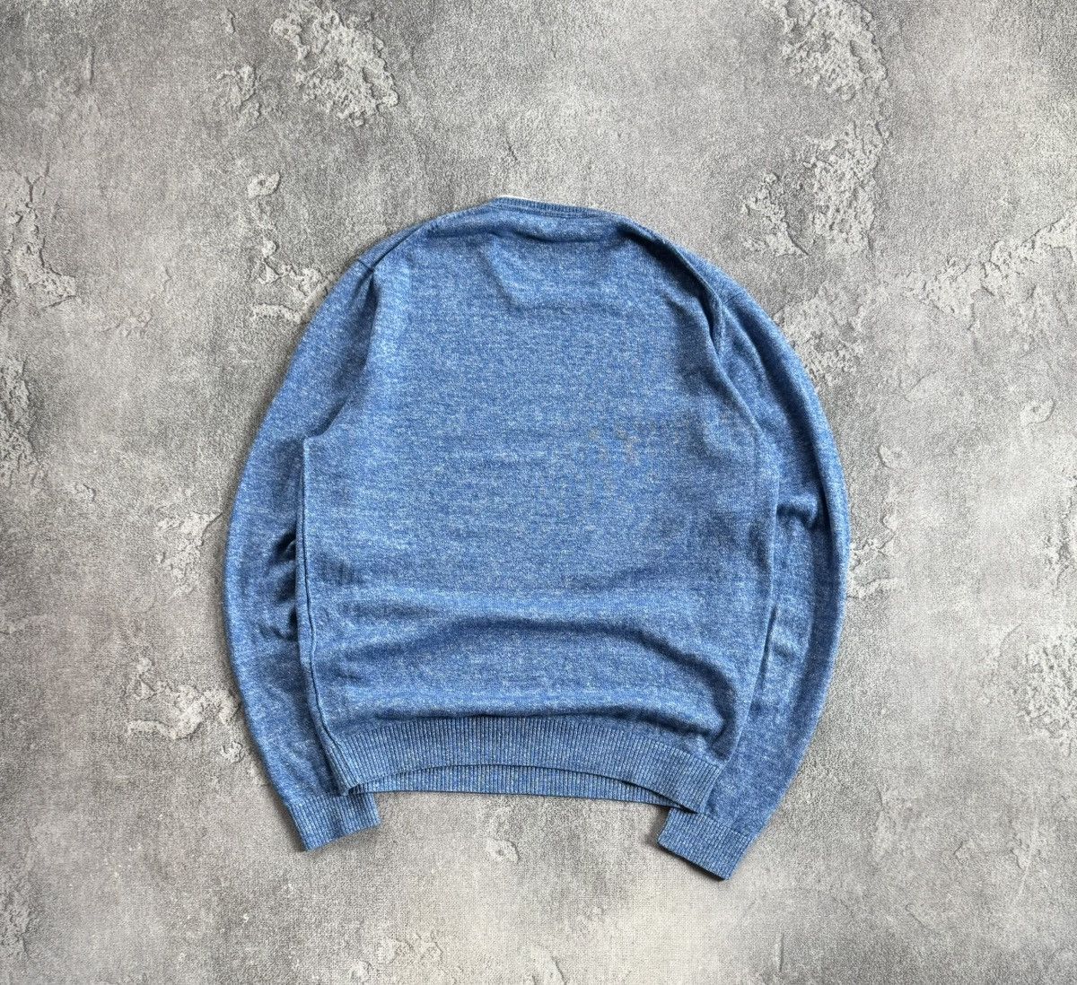 Z Zegna Zegna Sport M/size blue sweater jumper pullover long sleeve Size US M / EU 48-50 / 2 - 12 Thumbnail