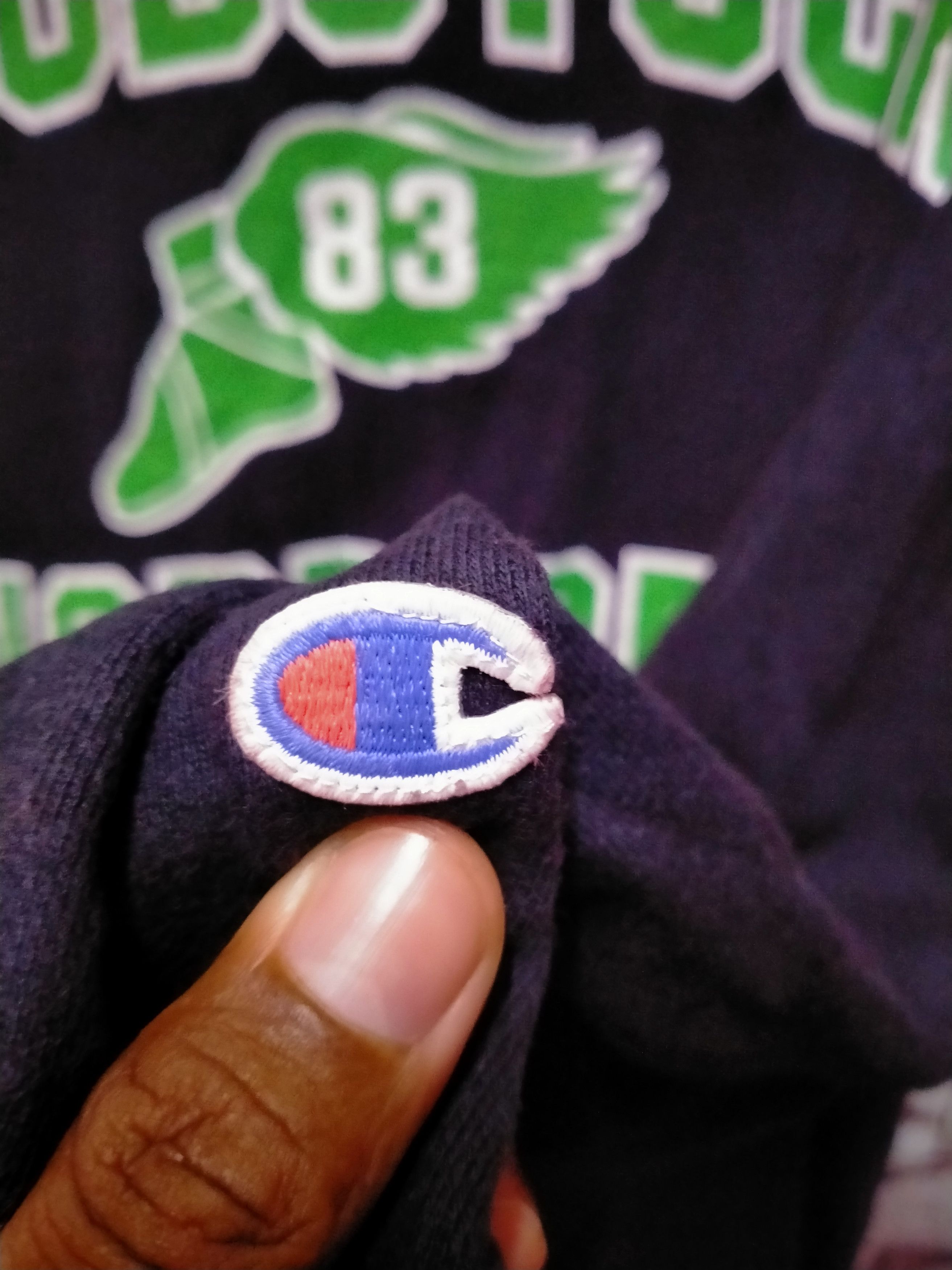 Beauty Beast × Champion × Vintage Vintage Champion Woodstock Warrior sweatshirt Size US M / EU 48-50 / 2 - 5 Thumbnail