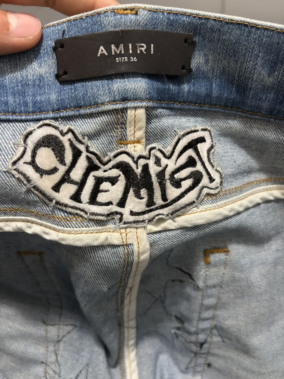 Amiri Amiri Chemist Jeans Size 36 Size US 36 / EU 52 - 4 Thumbnail