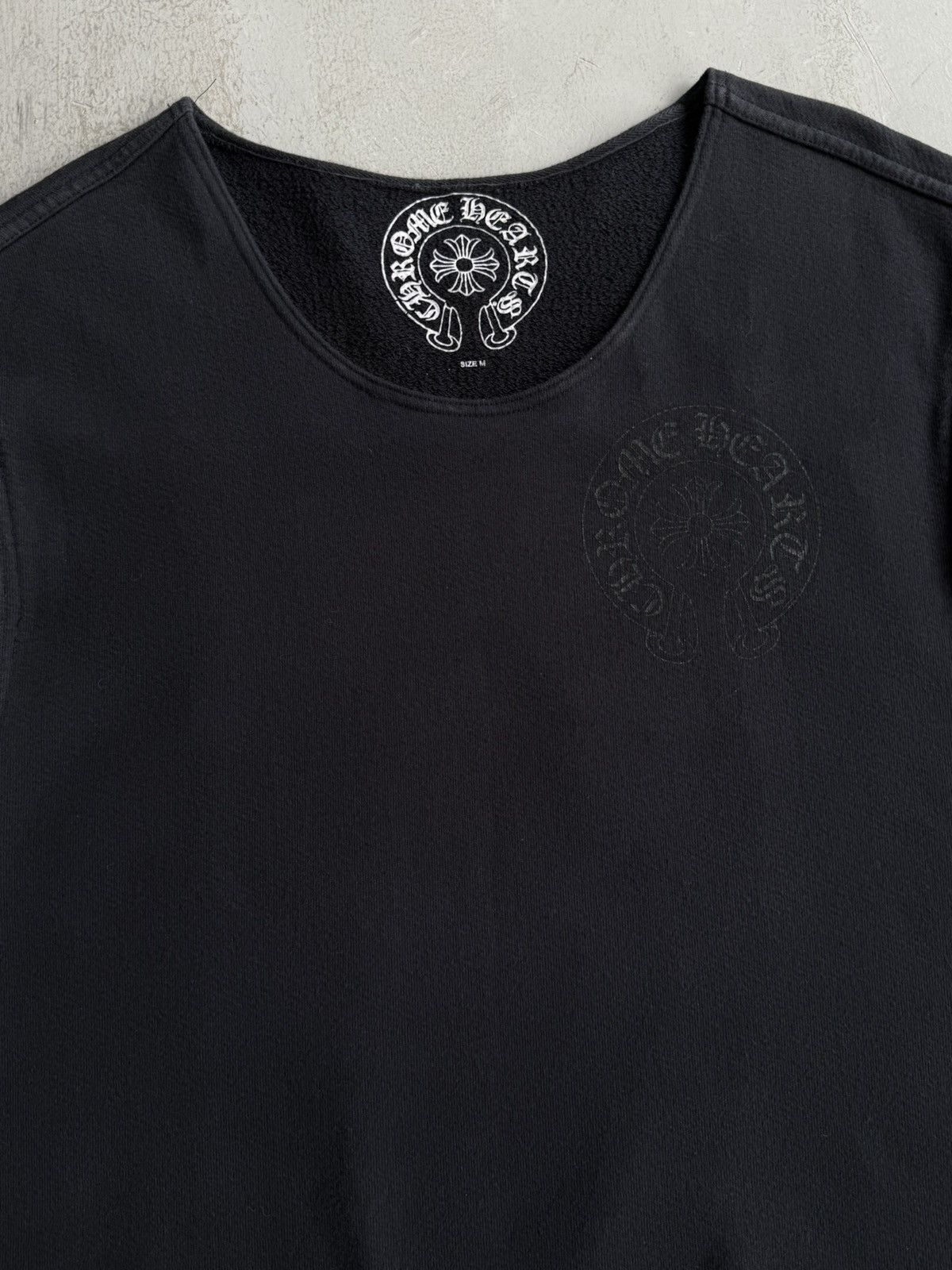 Chrome Hearts Rare 90s - Cracked Horseshoe Cotton Vest Size US M / EU 48-50 / 2 - 3 Thumbnail