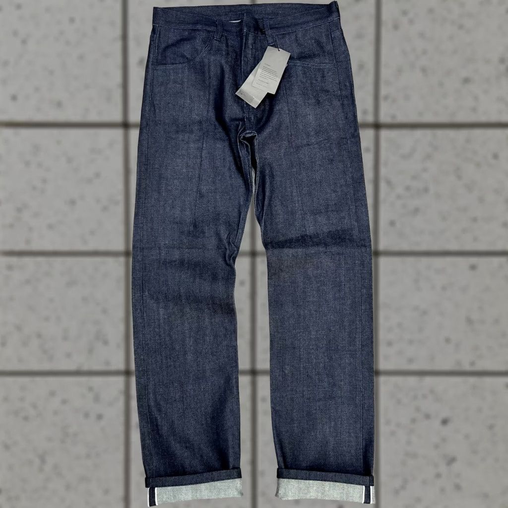 Roland Mouret Roland Mouret Jeans Denim Navy Men 33 Selvedge Regular 33 Navy Jeans Mens Size US 33 - 1 Thumbnail