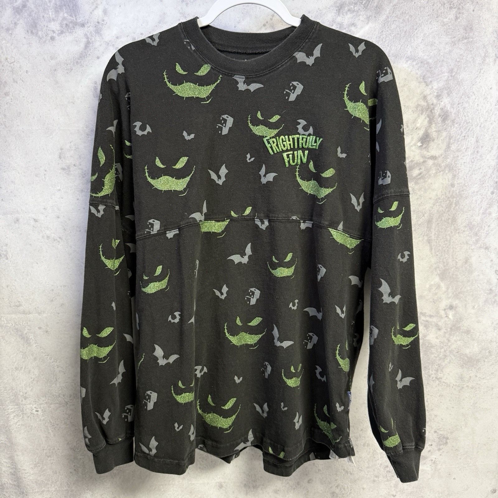 Disney Oogie Boogie Disney Spirit Jersey Men’s M 22.5x26.5 Black Pu Size US M / EU 48-50 / 2 - 1 Thumbnail
