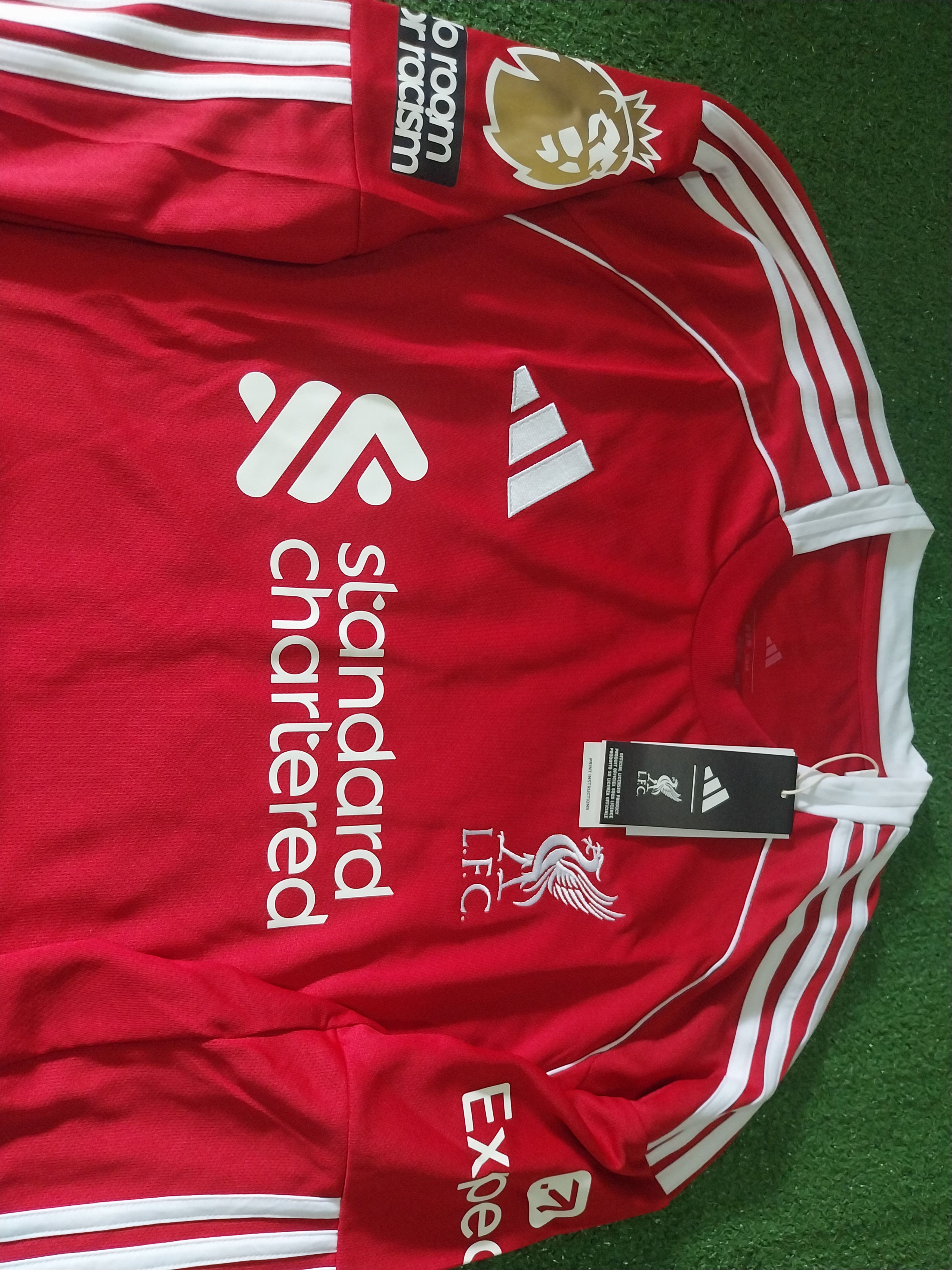 Adidas Liverpool home 2025/2026 mo salah jersey football Size US L / EU 52-54 / 3 - 3 Thumbnail