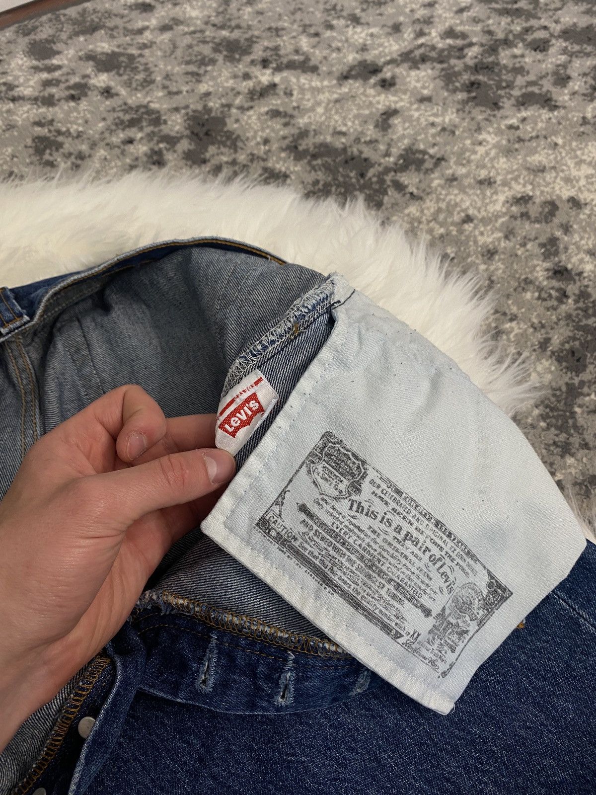 Levi's × Vintage Levi’s 501 Blue Jeans Size L Size US 34 / EU 50 - 10 Thumbnail