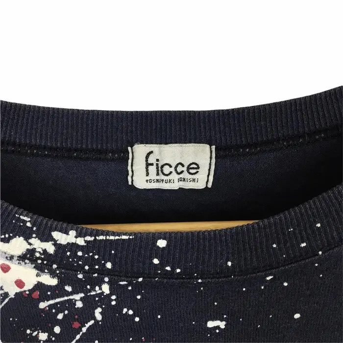 Vintage Vtg FICCE JAPAN Yoshiyuki Konishi Sukajan Tee Shirt Top Size M / US 6-8 / IT 42-44 - 4 Thumbnail