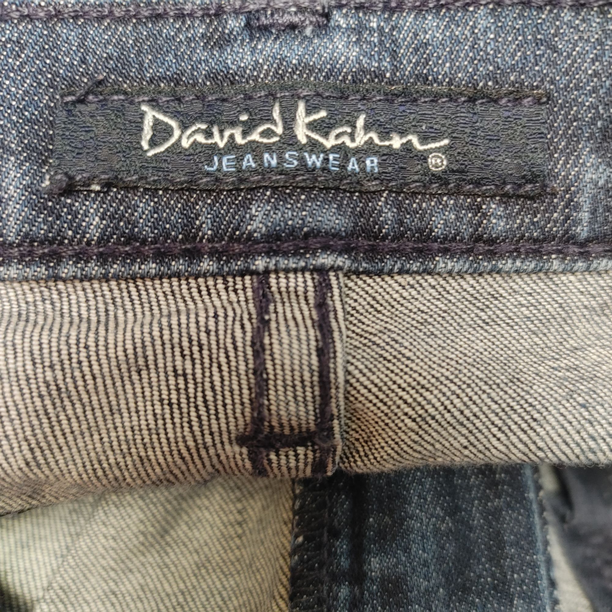 Other David Kahn Jeanswear Women's Blue Denim Straight Leg Jeans 2 Size 26" / US 2 / IT 38 - 3 Thumbnail