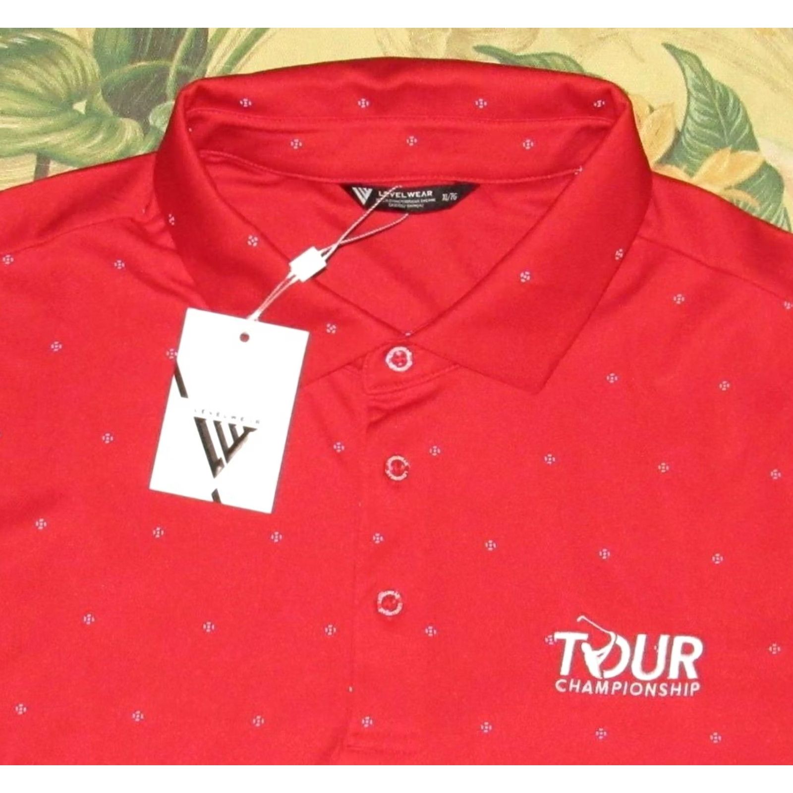 Footjoy LEVELWEAR East Lake Tour Championship Polo Shirt XL Mens NWT Red Size US XL / EU 56 / 4 - 2 Thumbnail