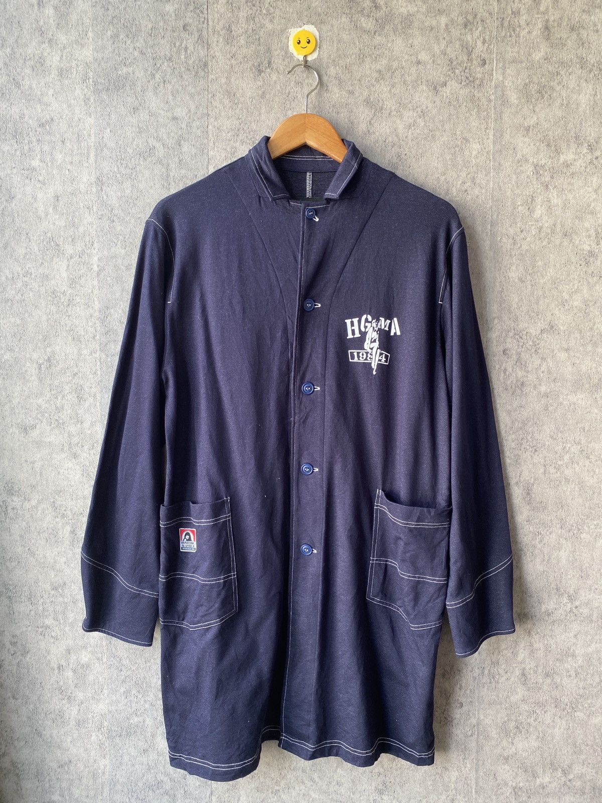 Hysteric Glamour Hysteric Glamour Dark Blue Shop Coat Size US L / EU 52-54 / 3 - 4 Thumbnail