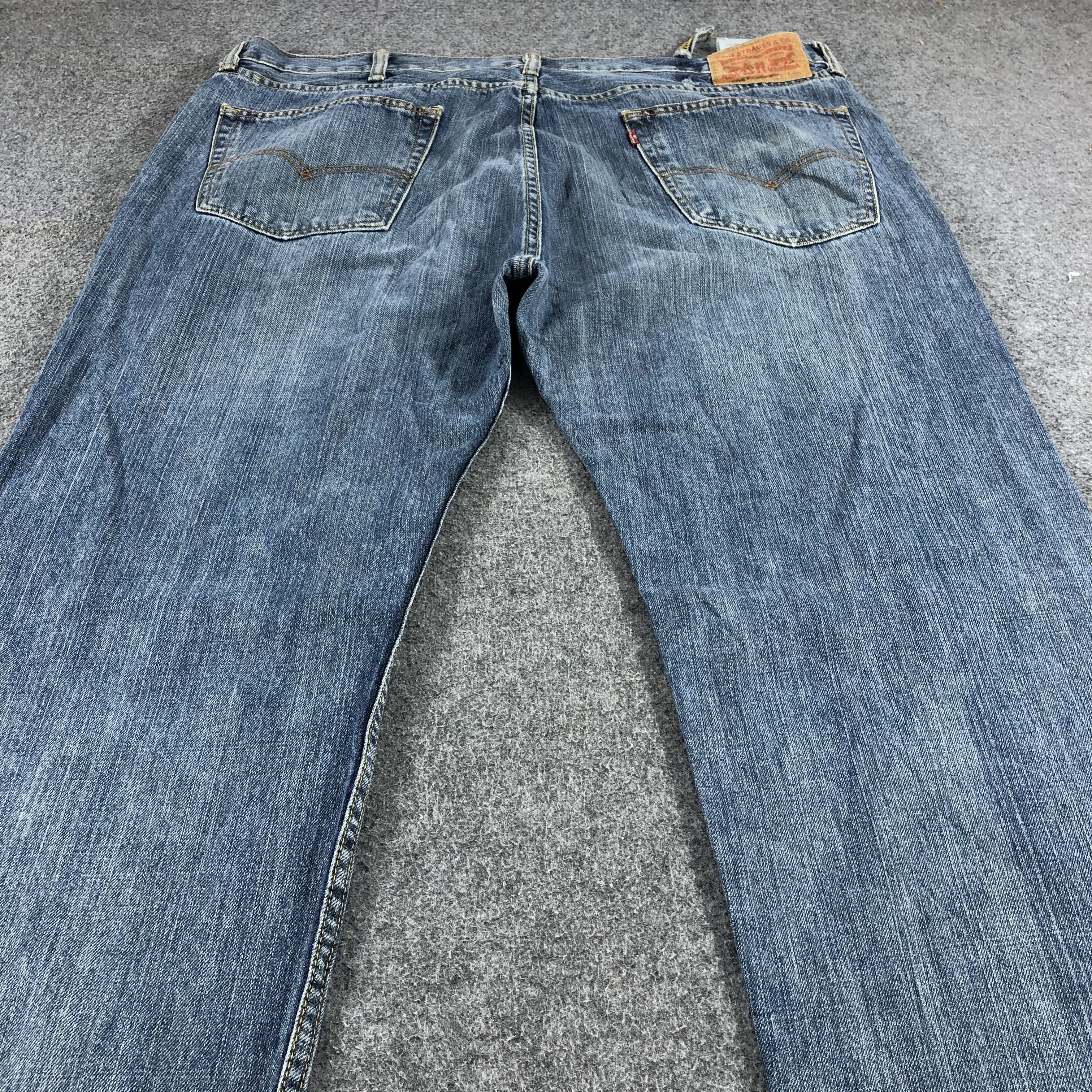 Levi's Mid Blue Vintage Levis 505 Jeans-J1244 Size US 41 - 4 Thumbnail