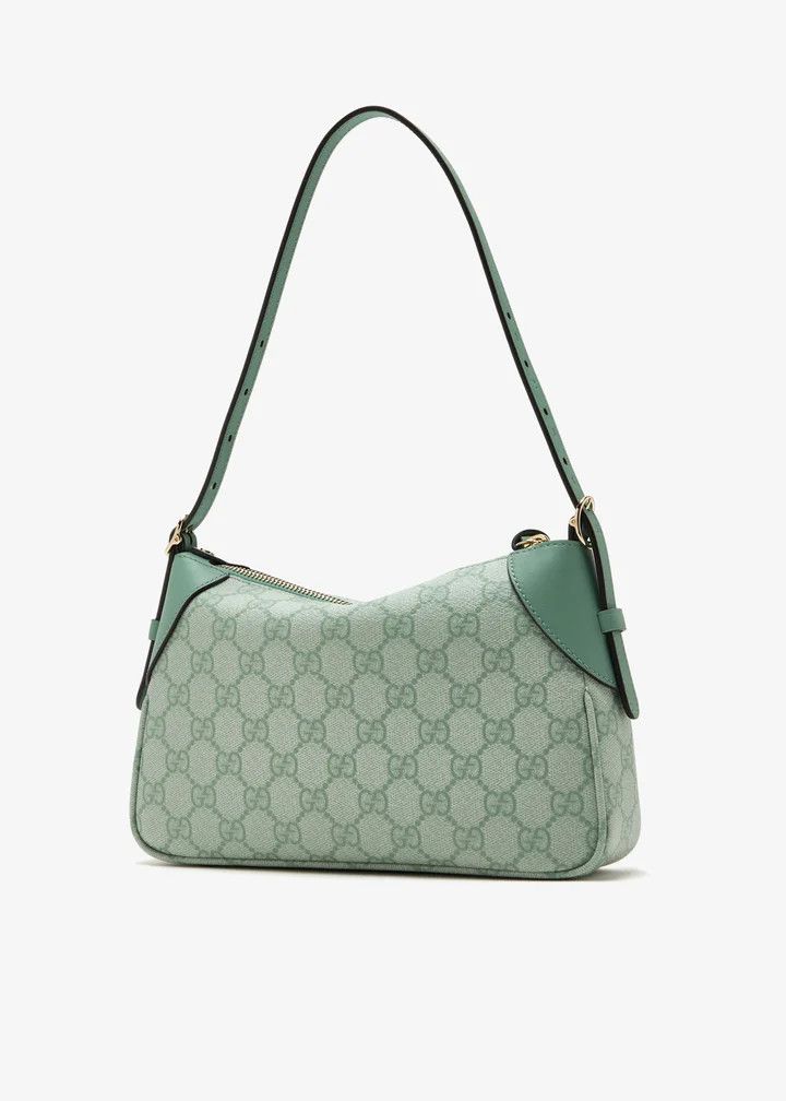 Gucci o1la5ras0526 Size: OS / GG Emblem Small Shoulder Bag Green Size ONE SIZE - 3 Thumbnail