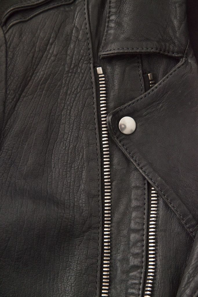 Balmain SS14 blue leather perfecto jacket Size US M / EU 48-50 / 2 - 8 Thumbnail