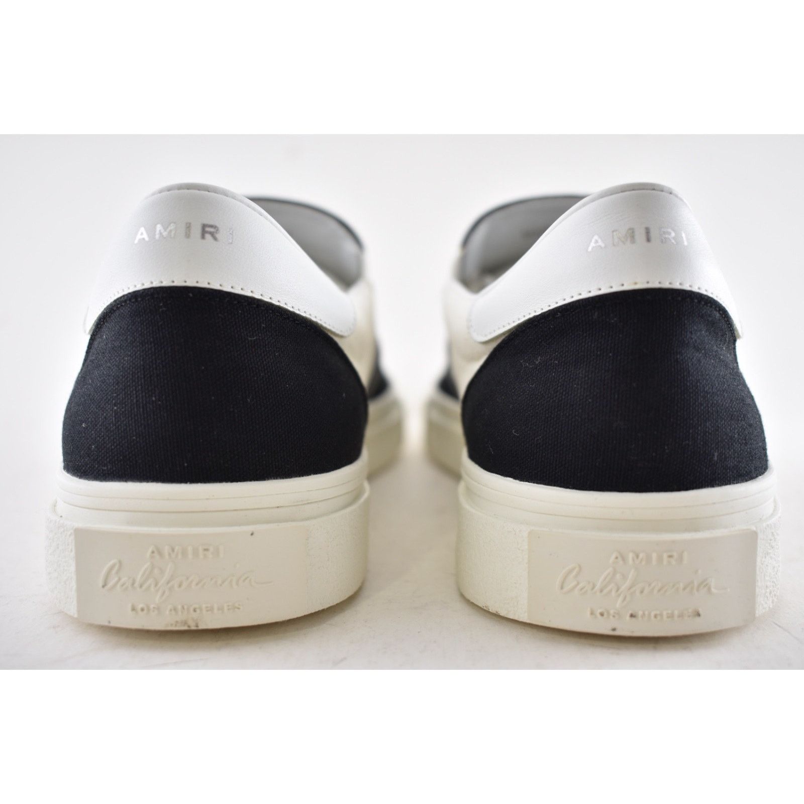 Amiri Amiri Mens Black White Skeleton Slip On Bones Sneakers 44 11 Size US 11 / EU 44 - 14 Thumbnail