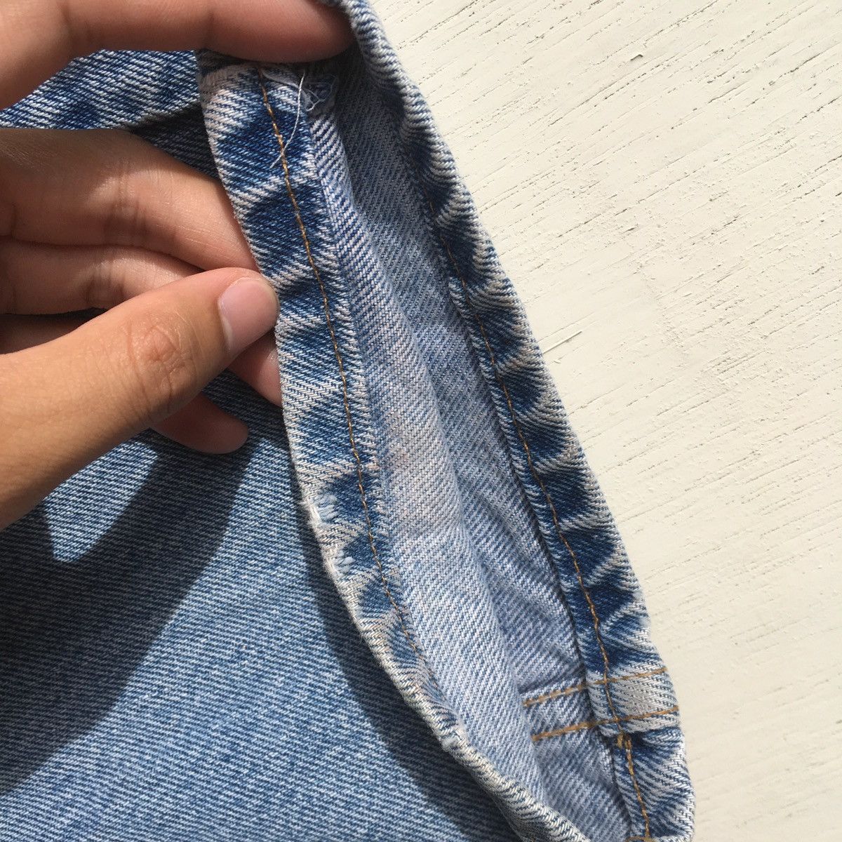 Levi's × Levi's Vintage Clothing × Vintage VINTAGE LEVIS 550 JEANS LIGHT BLUE SINGLE R Size US 31 - 16 Thumbnail