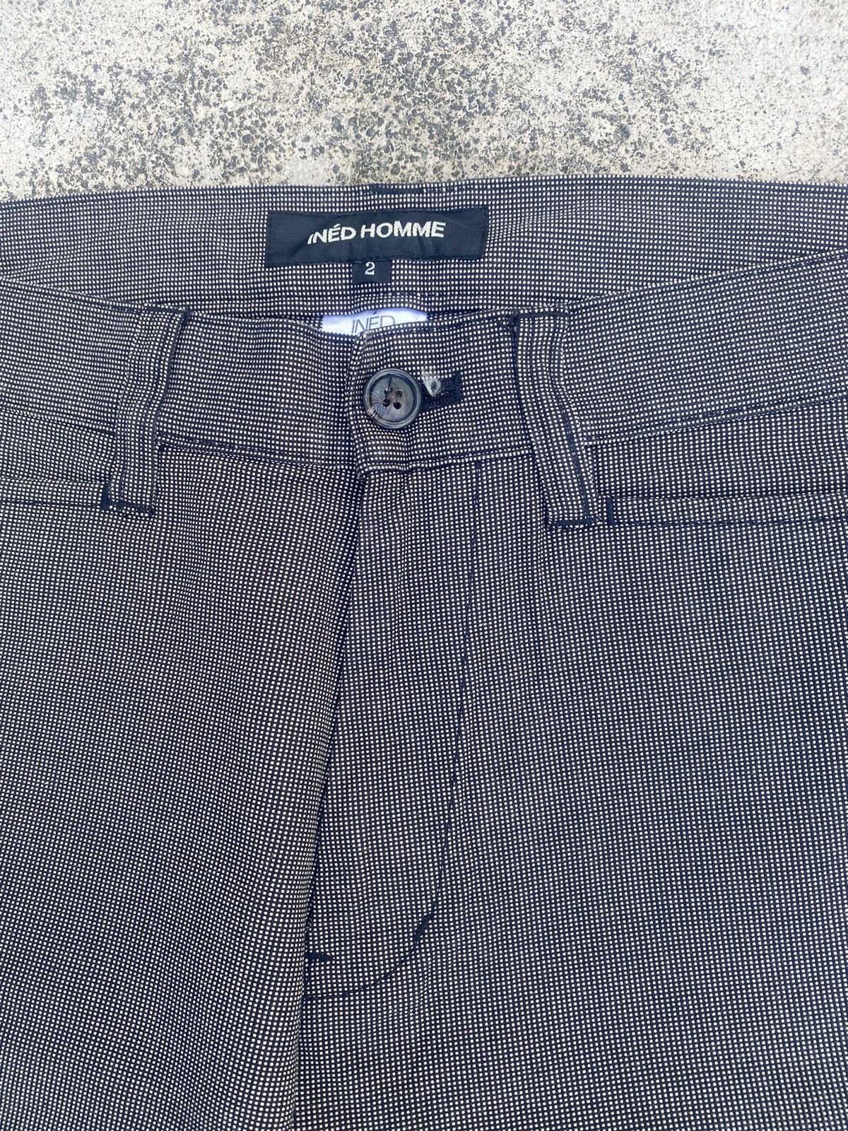 If Six Was Nine × Yohji Yamamoto Flare Jeans Ined Yohji Yamamoto Small Tartan Bootcut Size US 30 / EU 46 - 5 Thumbnail