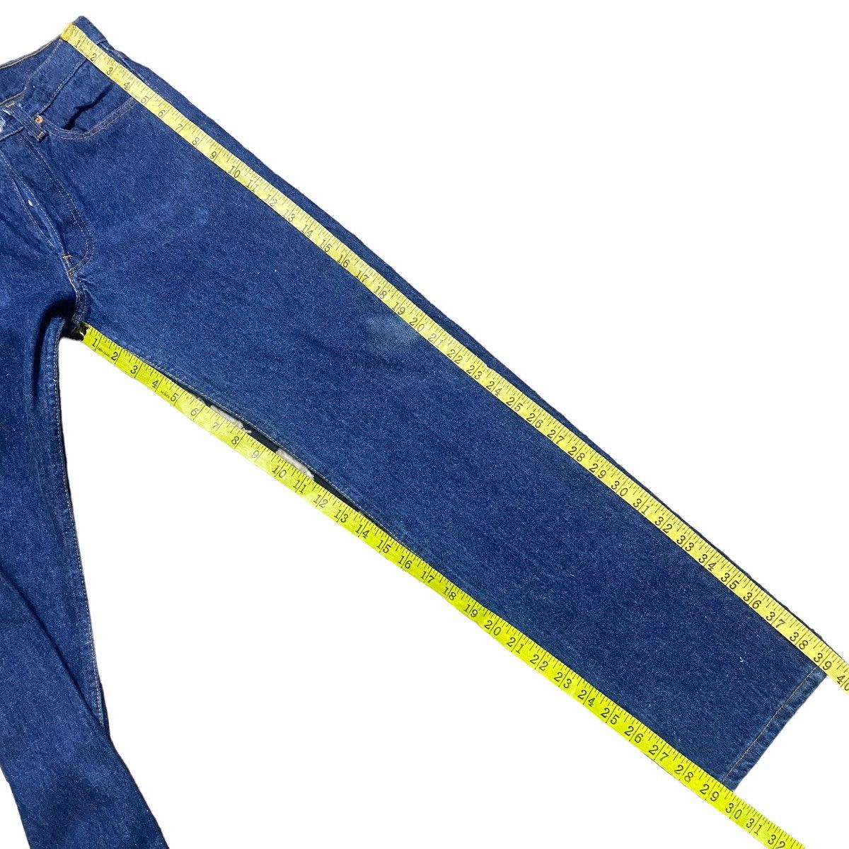Levi's Vintage 80s Levis 501xx Dark Blue Jeans Size US 26 / EU 42 - 19 Thumbnail