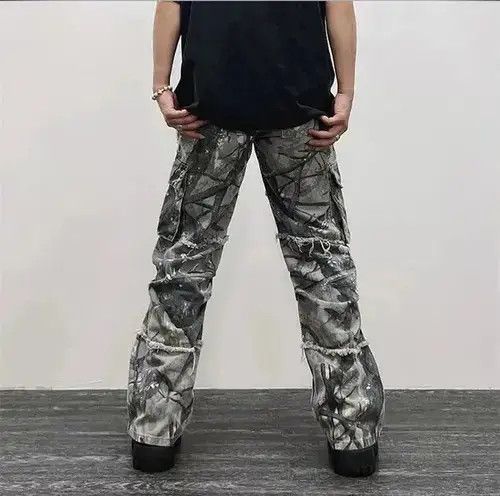 Japanese Brand × Jean Technical Camouflage Cargo Pant Size US 32 / EU 48 - 4 Thumbnail