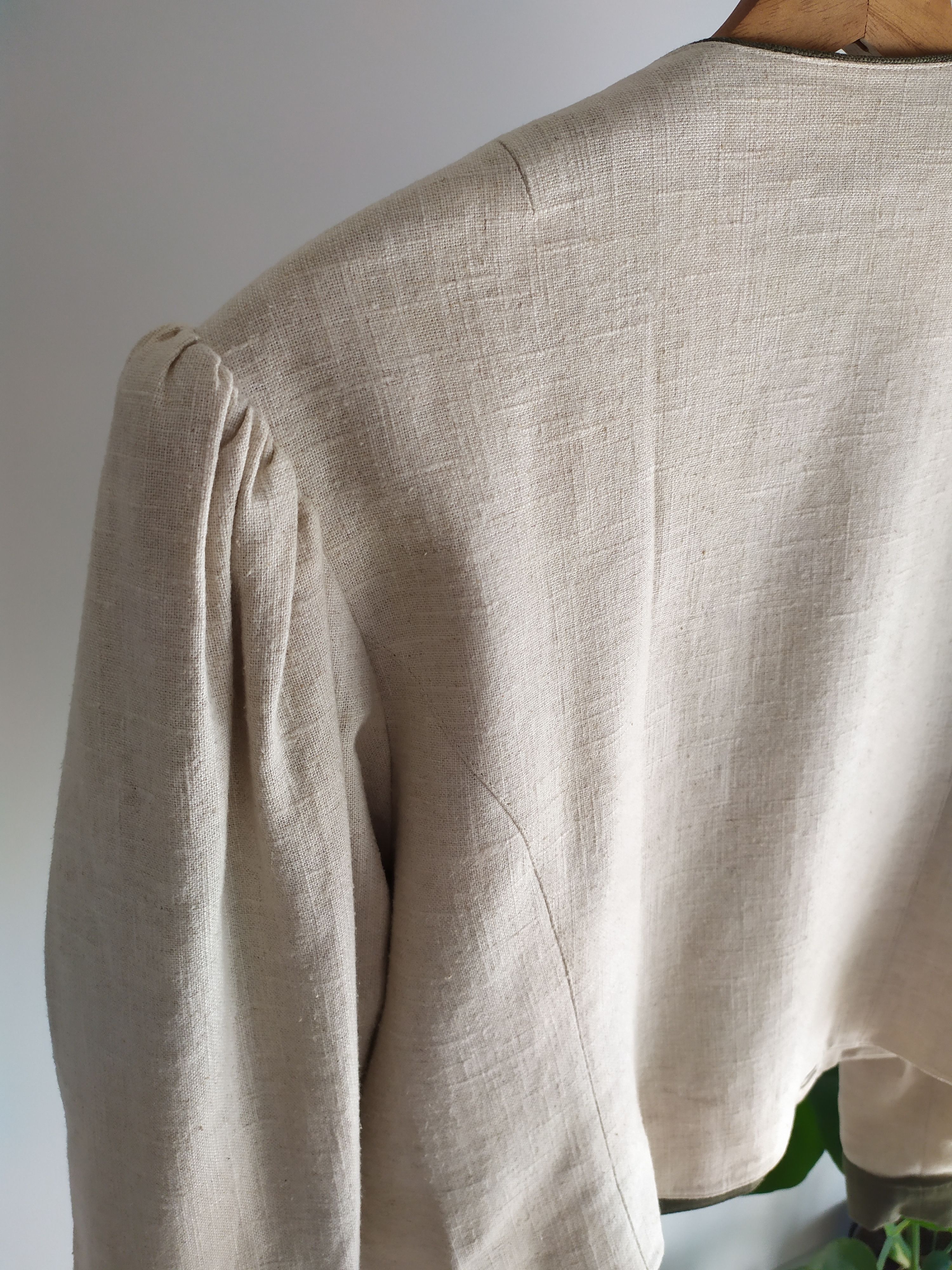 The Difference women's Bavarian country linen jacket blazer L drindl folk Size L / US 10 / IT 46 - 9 Thumbnail