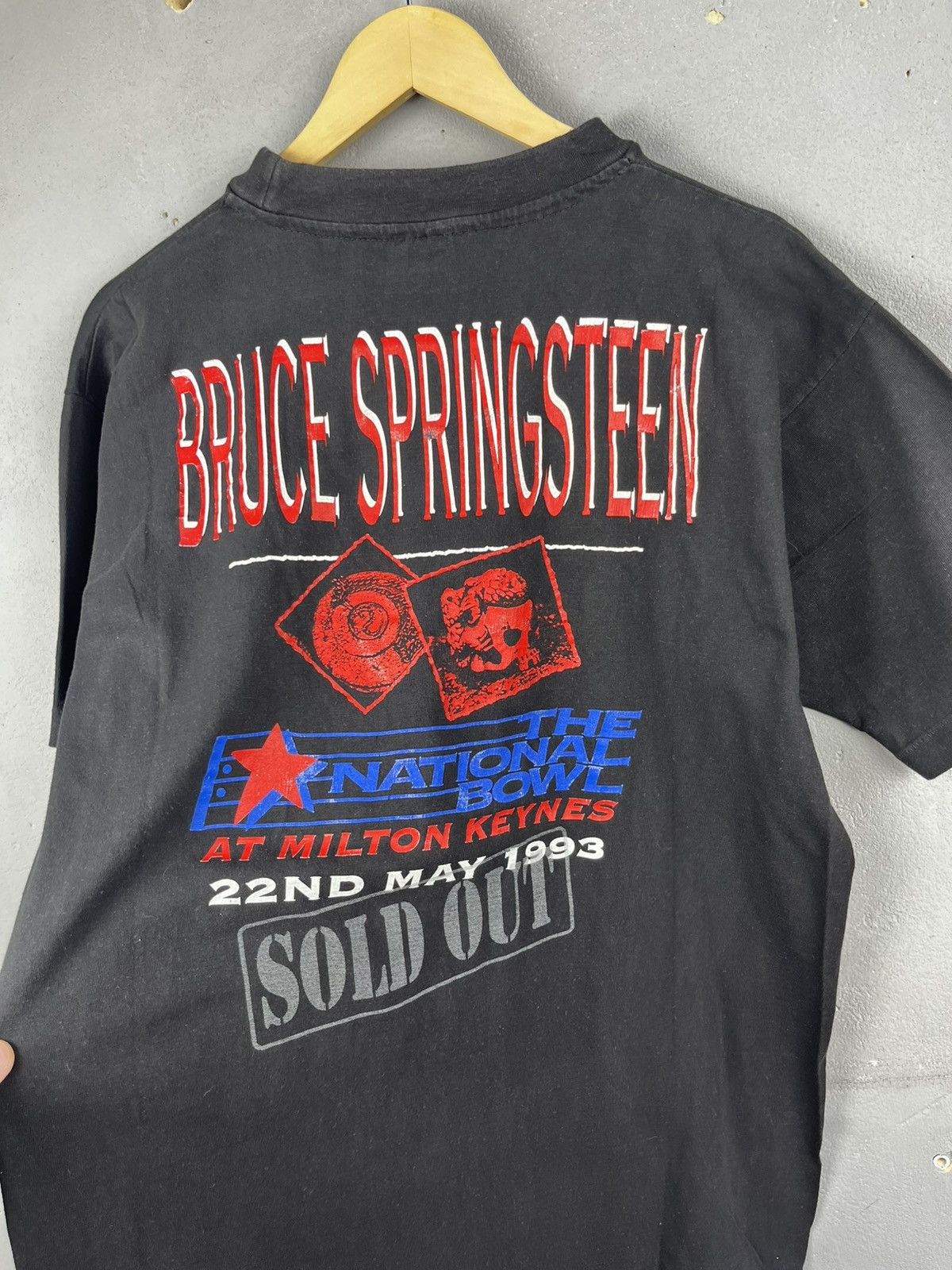 Band Tees Vintage Bruce Springsteen World Tour Band T-shirt Size US XL / EU 56 / 4 - 8 Thumbnail