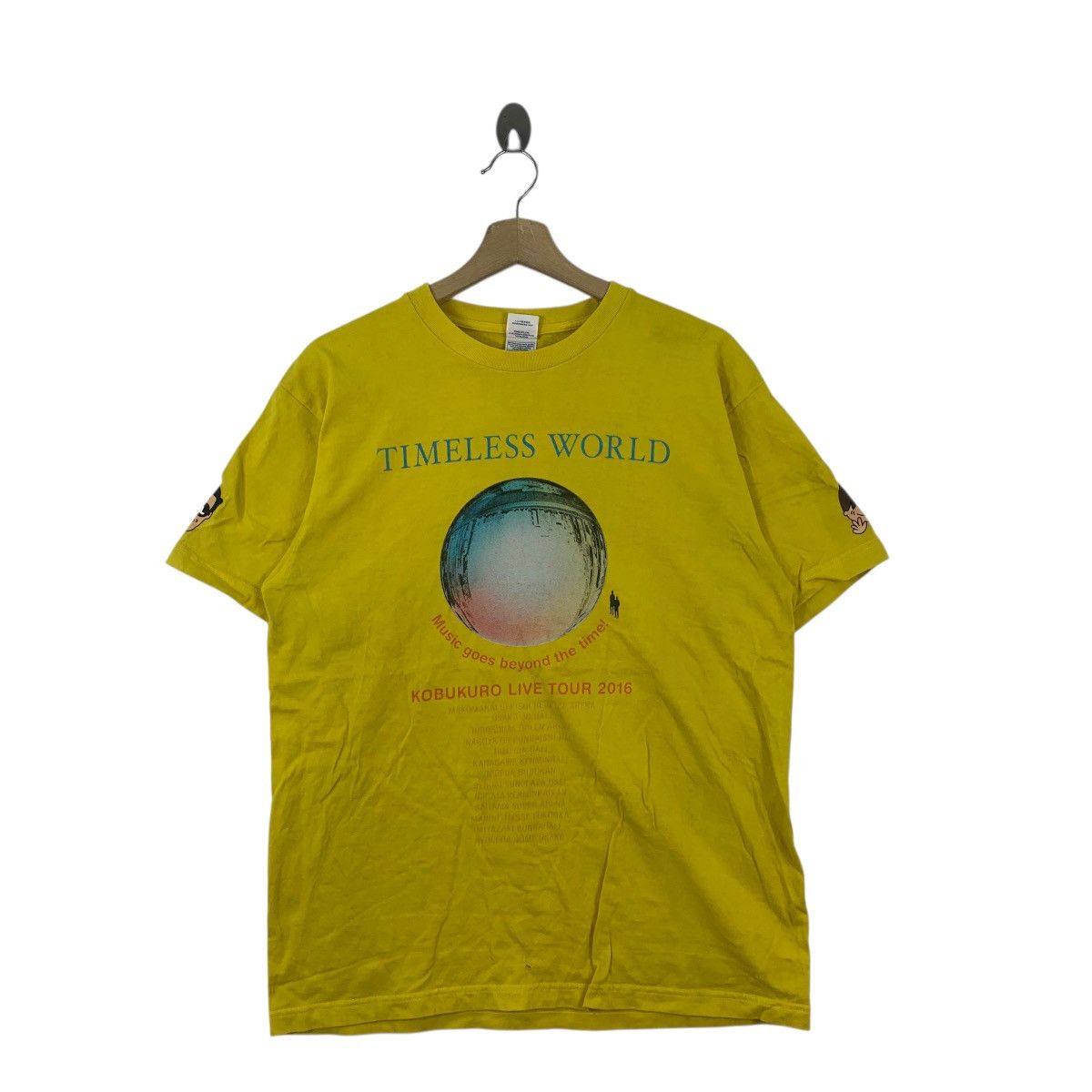 Band Tees KOBUKURO JAPAN BAND Timeless World Tour 2018 Tee Shirt Top Size US L / EU 52-54 / 3 - 3 Thumbnail