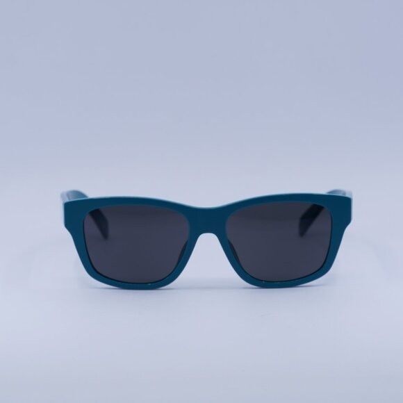 Celine New Celine CL40249U 87A Sunglasses - Neon Turquoise Frame Size ONE SIZE - 2 Thumbnail