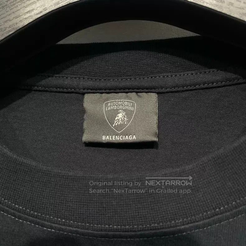 Balenciaga Balenciaga Car logo printed round neck short-sleeved Size US L / EU 52-54 / 3 - 4 Thumbnail