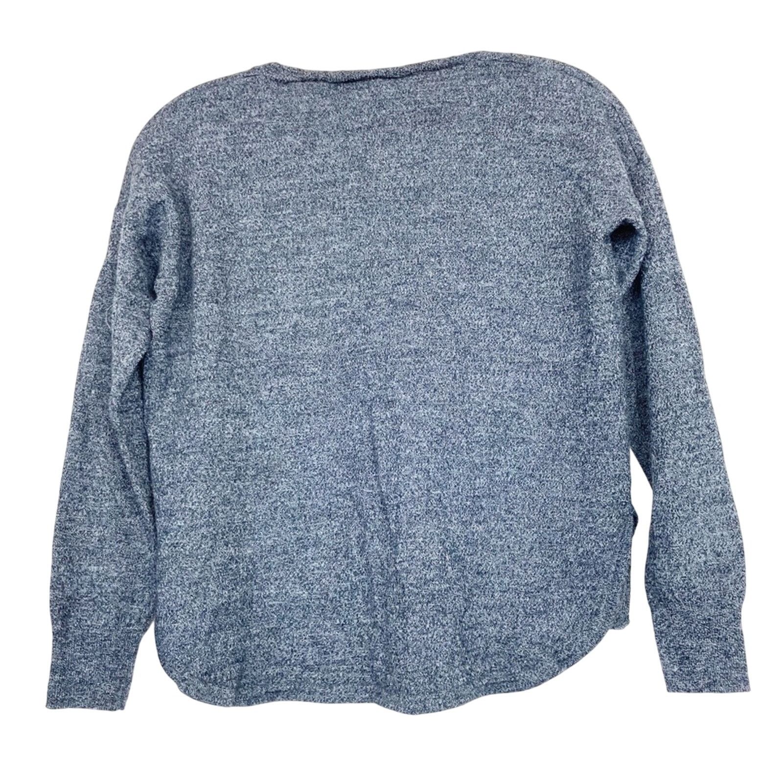 Madewell Madewell Crewneck Gray Merino Wool Sweater Size S / US 4 / IT 40 - 4 Thumbnail