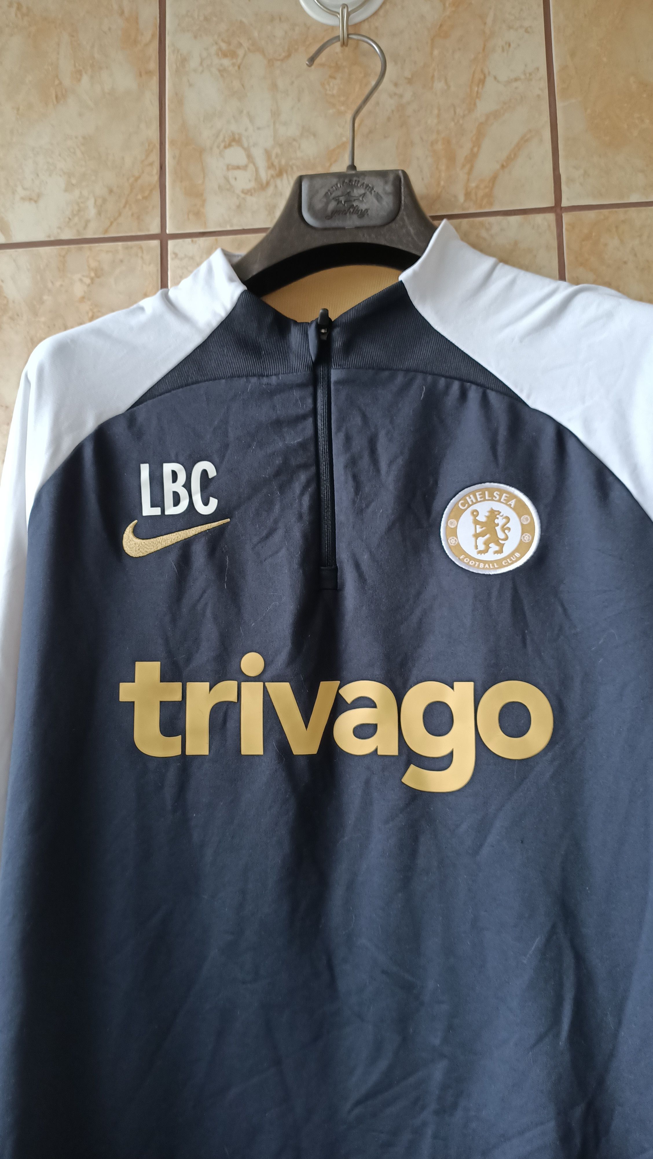 Nike Chelsea Soccer training long sleeve Size US M / EU 48-50 / 2 - 2 Thumbnail