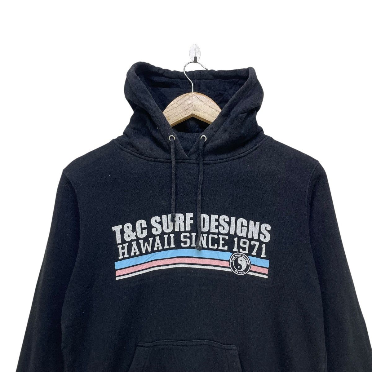 Sun Surf 💥Vintage T and C Surf Designs Pullover Hooded Size US M / EU 48-50 / 2 - 3 Thumbnail