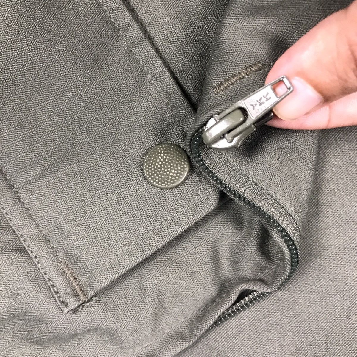 Vintage Vintage ugecoma zipper Military Jacket Size US XS / EU 42 / 0 - 6 Thumbnail