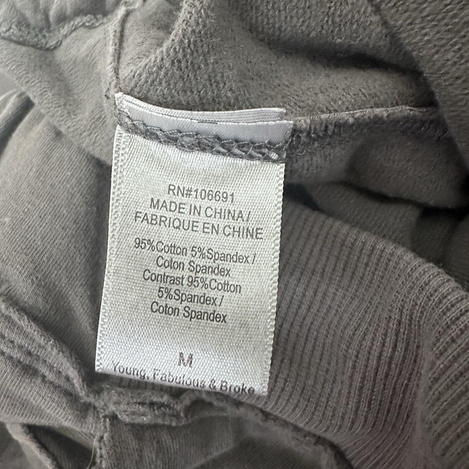 Young Fabulous & Broke YFB Young Fabulous & Broke Joggers Sweatpants Gray Gym Size 28" / US 6 / IT 42 - 4 Thumbnail