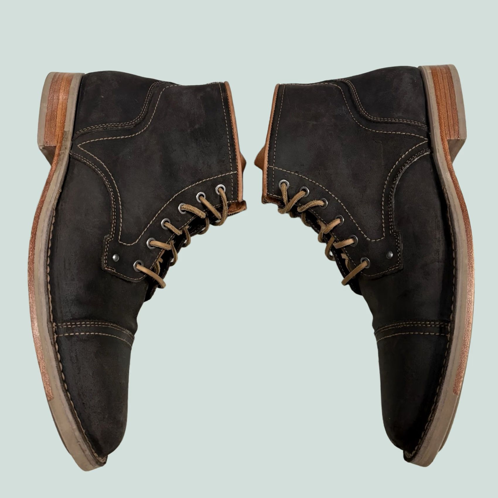 Cole Haan Cole Haan Weston Boots Mens Size 13 Brown Leather 