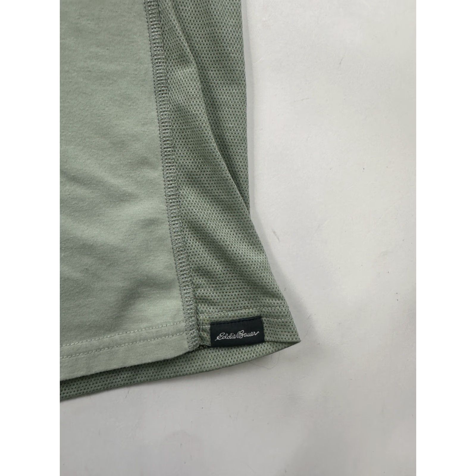 Eddie Bauer VINTAGE Eddie Bauer Shirt Mens XL Green Short Sleeve Pullover FreeDry Polo Size US XL / EU 56 / 4 - 2 Thumbnail