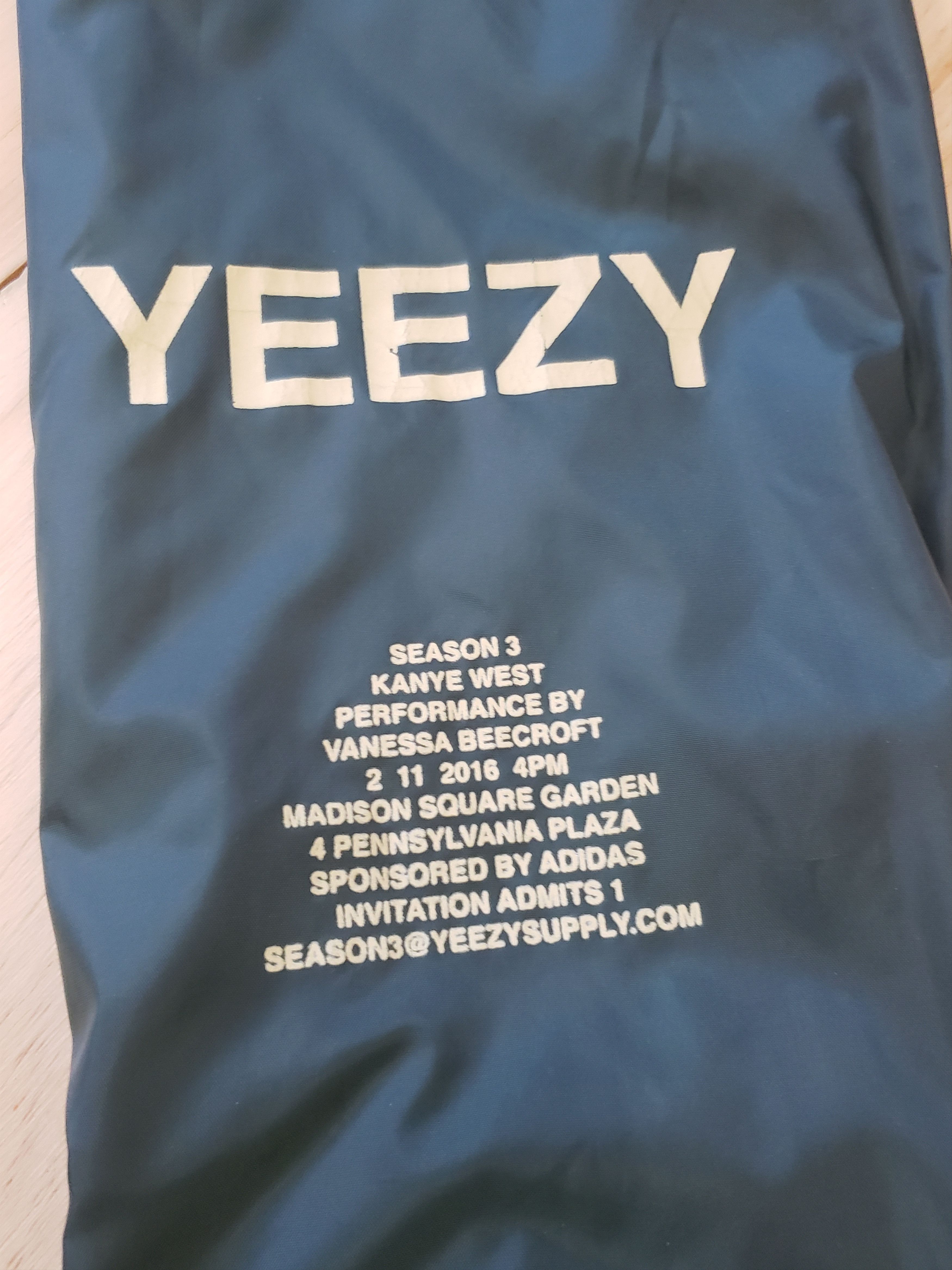 Kanye West Kanye Yeezy Season 3 2016 Nyc Msg Invitation Only Jacket Size US XL / EU 56 / 4 - 3 Thumbnail