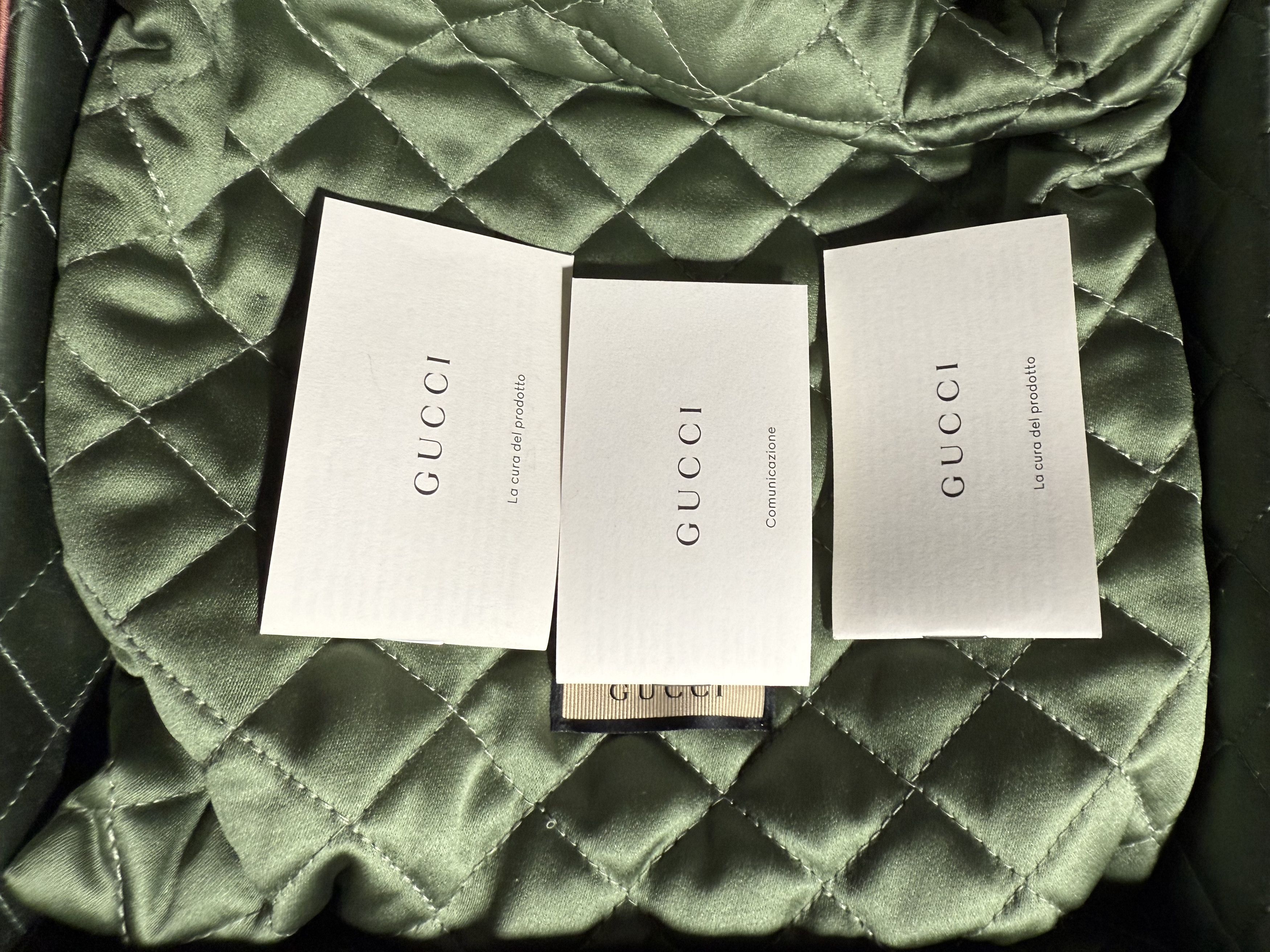 Gucci Caiman And Calf Leather GG MARMONT Size ONE SIZE - 8 Thumbnail