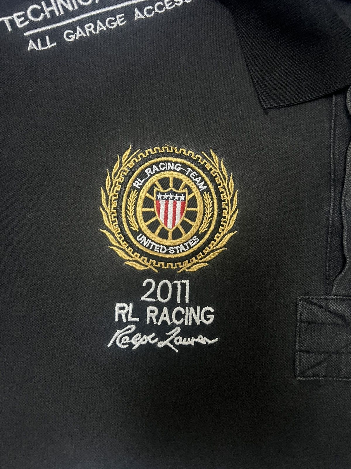 Polo Ralph Lauren × Vintage POLO by Ralph Lauren - United State Racing Team Size US L / EU 52-54 / 3 - 4 Thumbnail